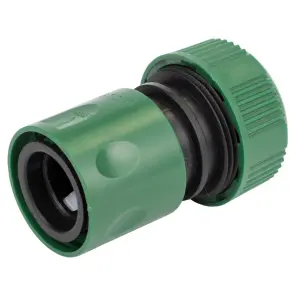 Коннектор ½" быстросъемный для шланга ¾" аквастоп (ABS) GRAD (5016125) №4