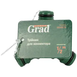 Трійник для конектора ½" (ABS) GRAD (5016275) №3