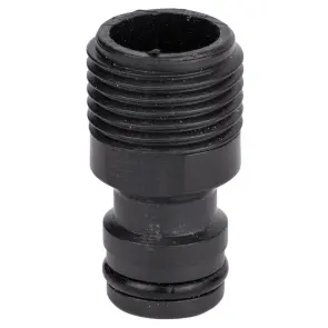 Адаптер для коннектора ½" с внешней резьбой ½" (ABS) GRAD (5016355) №2
