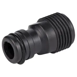 Адаптер для коннектора ½" с внешней резьбой ½" (ABS) GRAD (5016355) №3