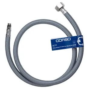 Шланг підводка 1/2" М10×17мм 100см NYLON CORSO XA-1310 (9690150) №1