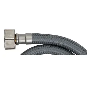 Шланг підводка 1/2" М10×37мм 40см NYLON CORSO XA-1404 (9690164) №1