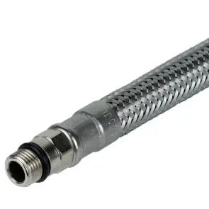 Шланг підводка для води 1/2" М10×17мм 30см CORSO XA-3303 (9690643) №3