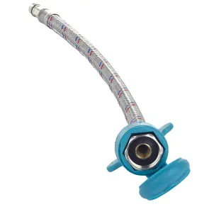 Шланг підводка 1/2" М10×18мм 30см AQUATICA XA-5303 (9790643) №5