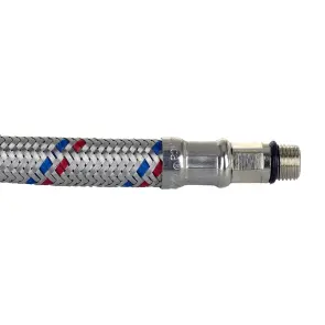 Шланг підводка 1/2" М10×18мм 100см AQUATICA XA-5310 (9790650) №4