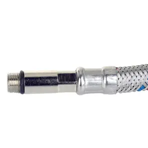 Шланг подводка 1/2" М10×35мм 120см AQUATICA XA-5412 (9790672) №3