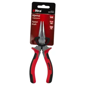 Довгогубці прямі 160мм CrV Profi ULTRA (4357922) №5