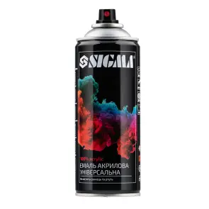 Эмаль аэрозольная акриловая 400мл RAL 5002 ультрамариново-синий глянец SIGMA (2737141) №2
