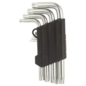 Ключі TORX 9шт T10-T50 мм CrV (короткі з отвором) SIGMA (4022211) №3