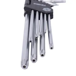 Ключи TORX 9шт T10-T50мм CrV (длинные с отверстием) SIGMA (4022231) №5