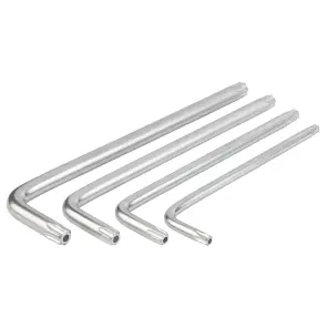 Ключі TORX 9шт T10-T50мм CrV (середні з отвором) SIGMA (4022221) №3