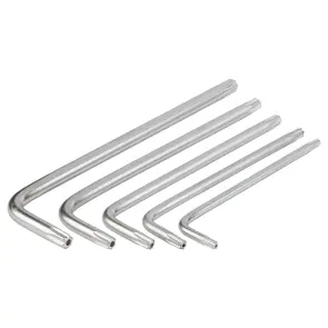Ключі TORX 9шт T10-T50мм CrV (середні з отвором) SIGMA (4022221) №4