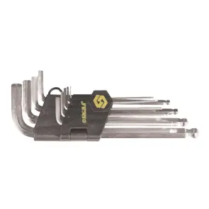 Ключі шестигранні 9шт 1/16-3/8" CrV (середні) SIGMA (4022551) №1