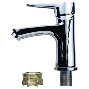 Смеситель HK Ø35 для раковины литой на гайке AQUATICA HK-1A130C (9732000) №4