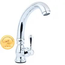 Змішувач PL ½" монокран на гайці (КРАТНО 2шт) AQUATICA PL-1G156C (9777600)