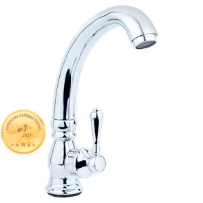 Змішувач PL ½" монокран на гайці (КРАТНО 2шт) AQUATICA PL-1G156C (9777600) №1
