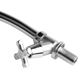 Смеситель QN 1/2" монокран на гайке (КРАТНО 2шт) AQUATICA QN-1G158C (9786600) №7