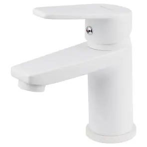 Змішувач s37 Ø35 для раковини литий на шпильці (W) AQUATICA (9737002) №1