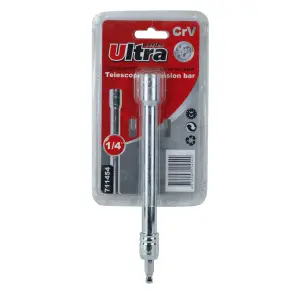 Подовжувач телескопічний плаваючий 1/4" 190-318мм CrV ULTRA (6055042) №2