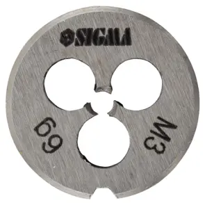 Плашка М3×0.5мм SIGMA (1604081) №1