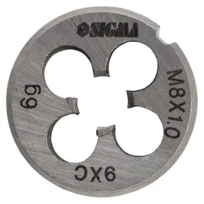 Плашка М8×1.0мм SIGMA (1604201) №1