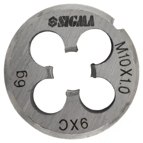Плашка М10×1.0мм SIGMA (1604261) №1