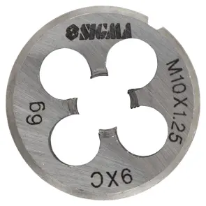 Плашка М10×1.25мм SIGMA (1604271) №1