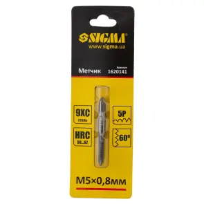 Мітчик М4×0.7мм SIGMA (1620121) №2