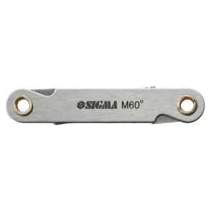 Різьбомір метричний 12 кроків SIGMA (1634121) №2