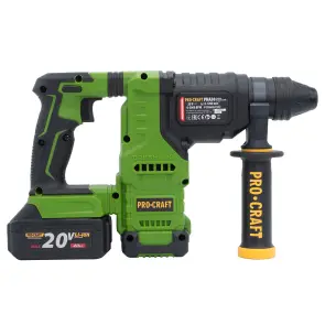 Акумуляторний перфоратор Procraft PHA30 та КШМ Procraft PGA22 №5