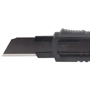 Ніж сегментний лезо 18мм корпус ABS/TPR автоматичний замок ULTRA (8210292) №5