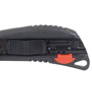 Ніж сегментний лезо 18мм корпус ABS/TPR автоматичний замок ULTRA (8210292) №6