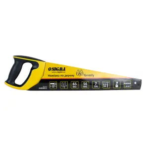 Ножовка по дереву 450мм 7TPI Grizzly SIGMA (4400851) №3