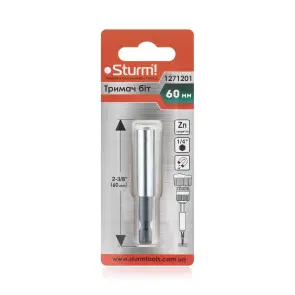 Держатель бит магнитный 60 mm Sturm 1271201 №2