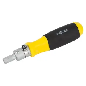 Отвертка с реверсом + трещотка + биты 11шт CrV SIGMA (4001131) №3