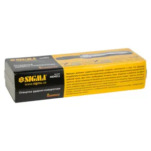 Отвертка ударно-поворотная с битами 8шт CRV (пластик кейс) SIGMA (4004011) №8