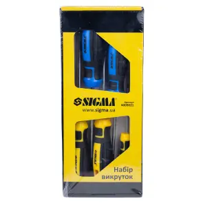 Набір викруток 5шт CrV Mega SIGMA (4009021) №6