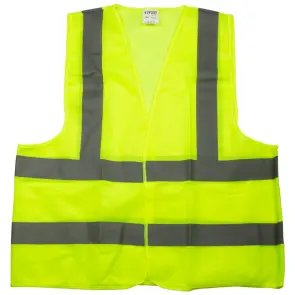 Сигнальний жилет зелений 4 с/о смуги XXL GRAD (9451625) №1