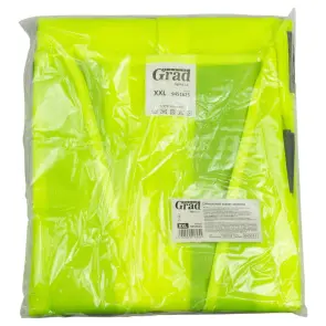 Сигнальний жилет зелений 4 с/о смуги XXL GRAD (9451625) №3