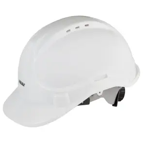 Каска будівельна 8 точок кріплення (біла) SIGMA (9414501) №2