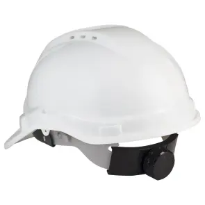 Каска будівельна 8 точок кріплення (біла) SIGMA (9414501) №4