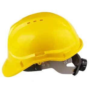 Каска будівельна 8 точок кріплення (жовта) SIGMA (9414521) №3
