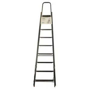 Стремянка стальная 8 ступенек 2.55 м GRAD (5035905) №2