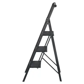 Стрем'янка алюмінієва Loft 3 сходинки 1.22м FLORA (5036314) №2