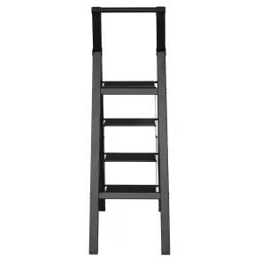 Стремянка алюминиевая Loft 4 ступеньки 1.47м FLORA (5036324) №4