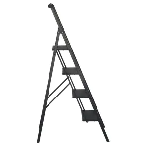 Стремянка алюминиевая Loft 4 ступеньки 1.47м FLORA (5036324) №6