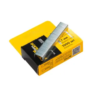 Скобы 8×11.3мм закаленные 1000шт SIGMA (2812081) №5