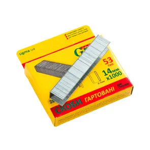 Скоби 14×11.3мм гартовані 1000шт GRAD (2812245) №6