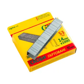 Скоби 14×11.3мм гартовані 1000шт GRAD (2812245) №8