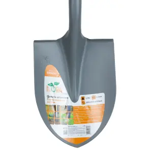 Лопата штикова з пластиковою ручкою 290×210×1050мм 1.9кг FLORA (5045834) №4